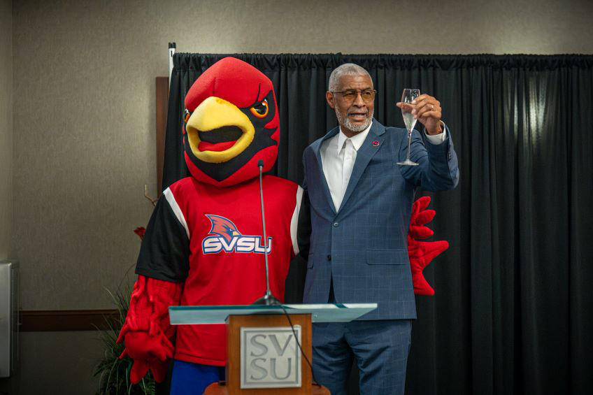 President Grant toasting with Coop